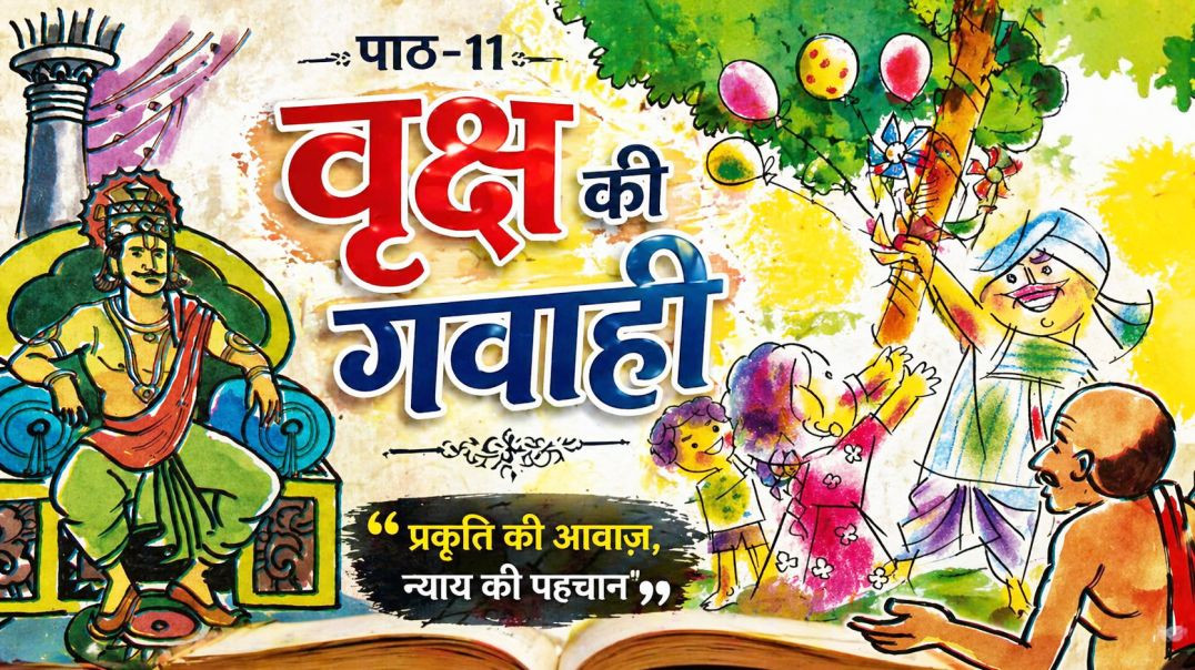 ⁣कक्षा 4 पाठ-11 वृक्ष की गवाही