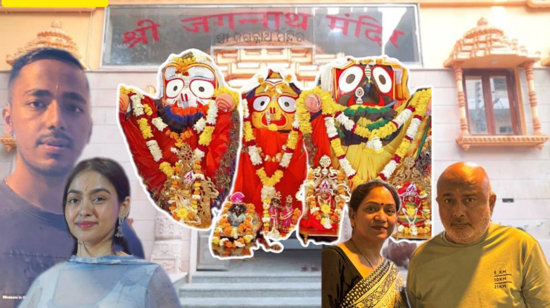 ⁣SRI JAGANNATH MANDIR🕉ROHINI DELHI🤩03-04-2026✅️