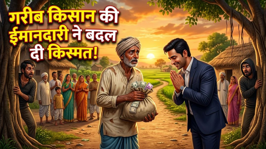 “गरीब किसान की ईमानदारी ने बदल दी किस्मत!”
