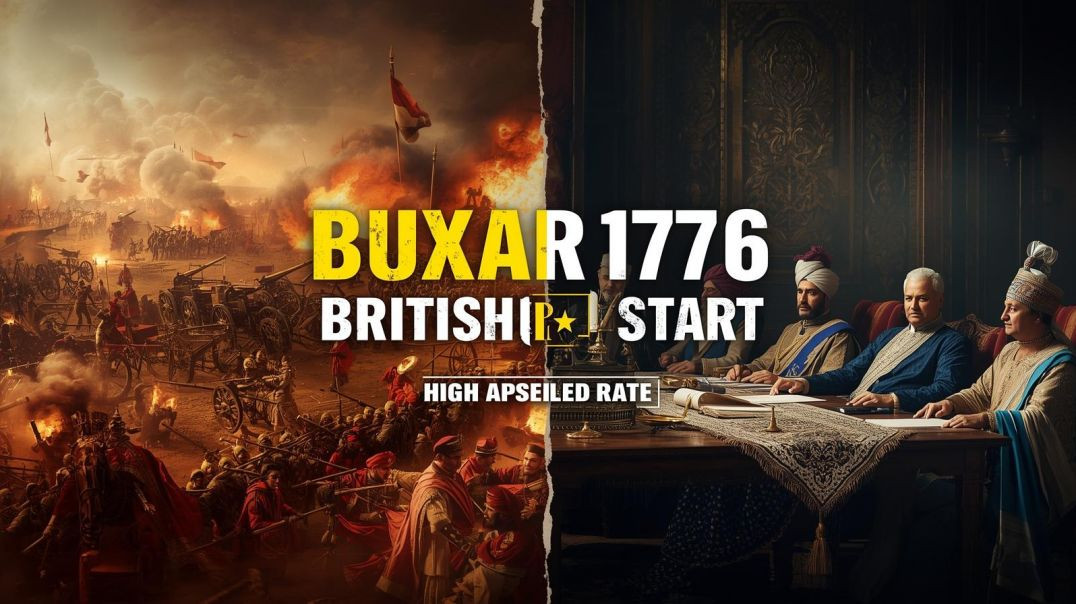 ⁣Battle of Buxar 1764 ⚔ | Treaty of Allahabad 📜 | British Rule Ki Shuruaat #shorts