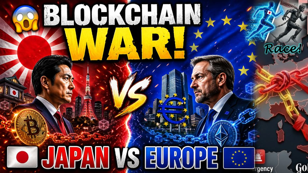 ⁣Global Banking War: Japan vs Europe in Blockchain Race! 🌍
