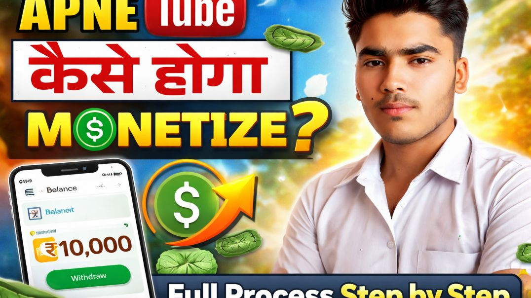 ⁣Apnatube se paisa widrawal kaise kare ✅💯