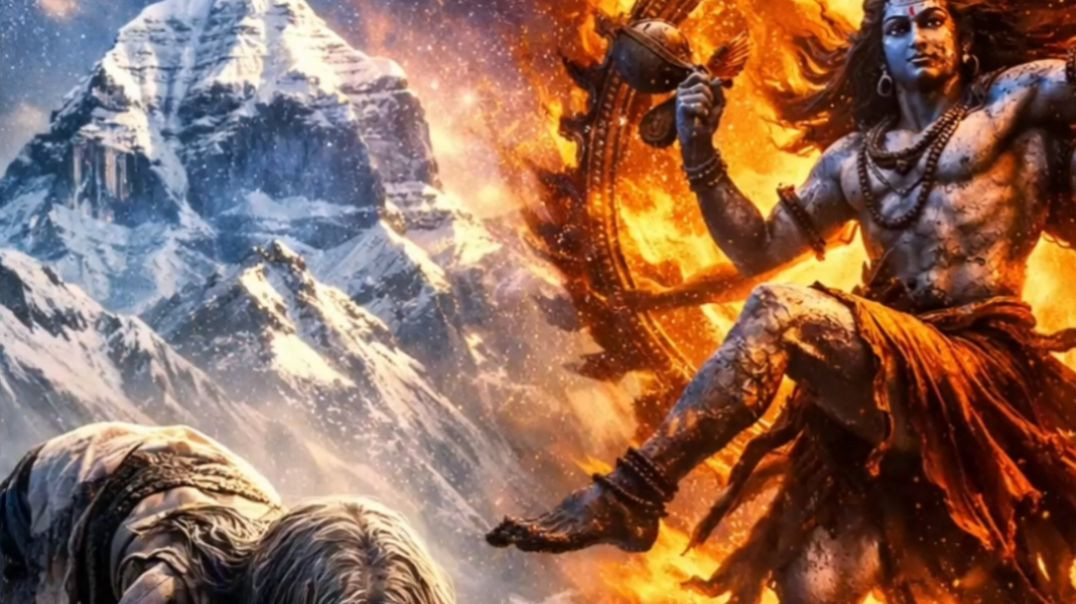 ⁣हाथों पर चलकर कैलाश पहुँची भक्त! शिव ने किया तांडव | Karaikkal Ammaiyar Story 🔱