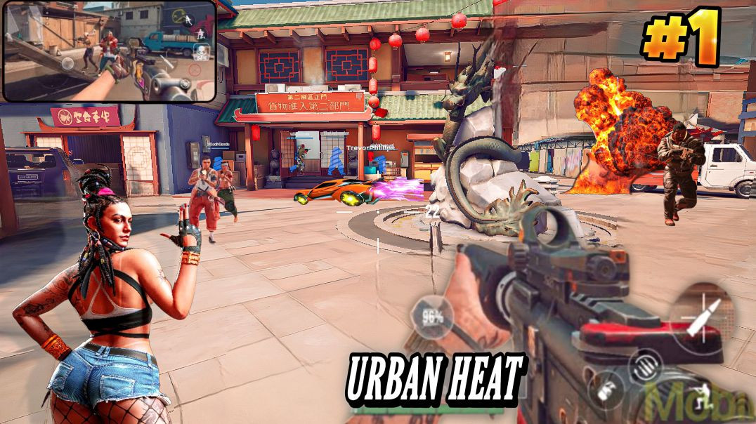 ⁣Urban Head Gameplay 😱 No Mercy Only Headshots