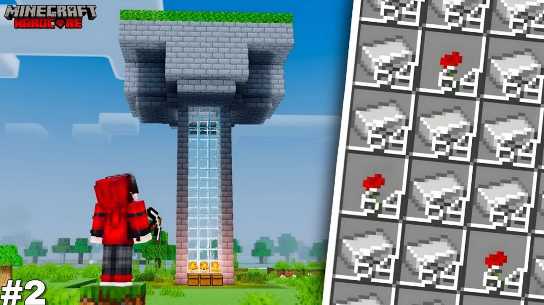 I Build Ultimate Iron Farm+XP Farm In Minecraft Hardcor #2