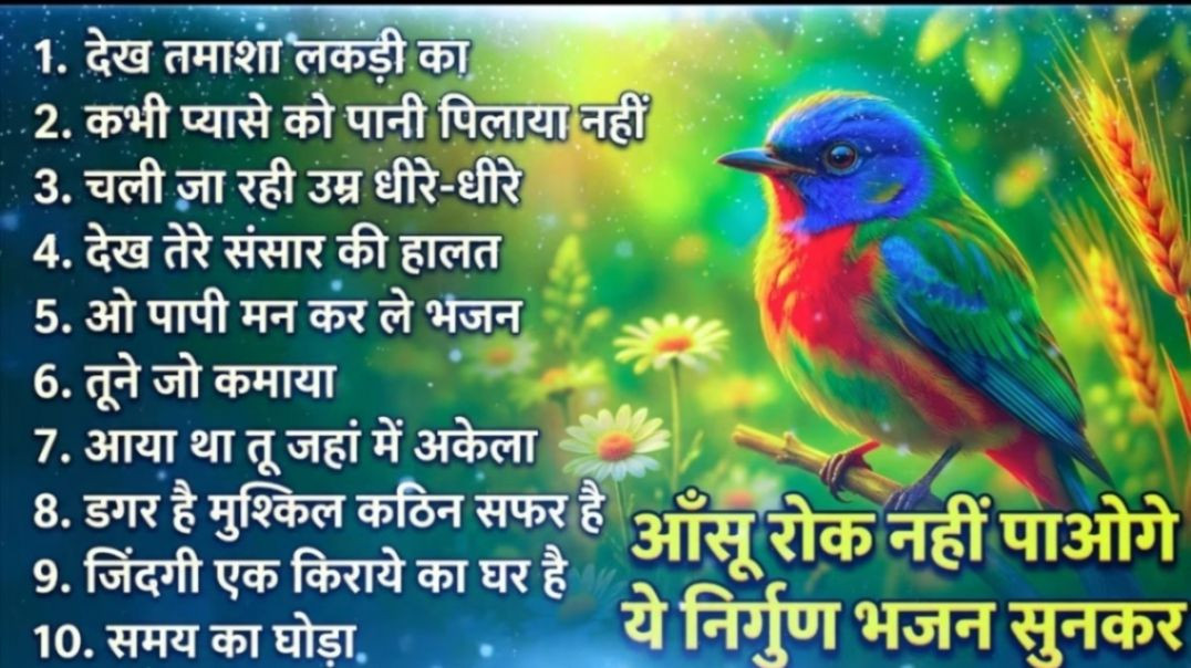 ⁣दिल को छु जाने वाले सदाबहार निर्गुण भजन | Nonstop  Nirgun Bhajan | निर्गुण भजन |  Latest Nirgun Bhaj