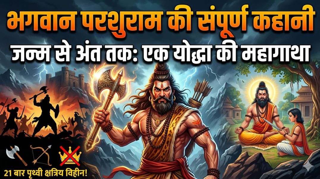 भगवान परशुराम जी की जन्म से अब तक की कहानी