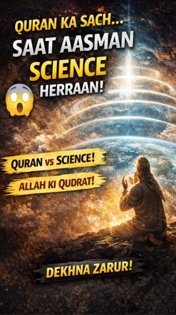 Quran Aur Science | 7 Aasman Ki Haqeeqat