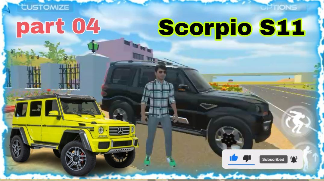 ⁣Scorpio S11 part 04 4x4 off road 🛣️ ff gamer apnatube