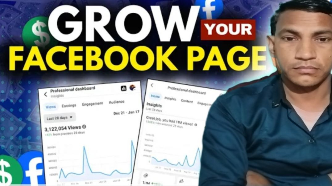 ⁣Facebook Page Grow Karne Ka Best Tarika 😱 Real Method