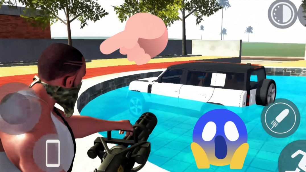 ⁣Swimming to Franklin fortuner|| indian bikes driving 3d game