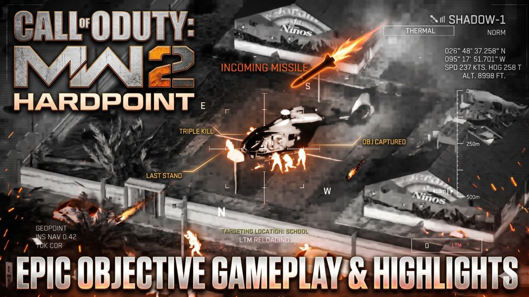 ⁣Modern Warfare 2 Hardpoint Mission – High Kill Gameplay & Strategy