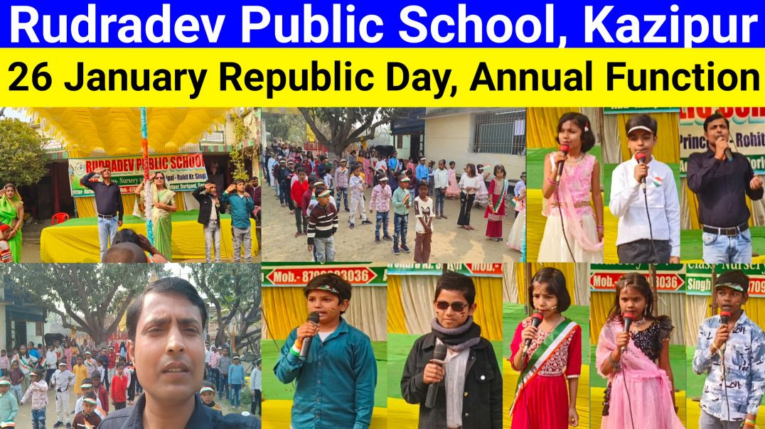 26 January Republic day,  Rudradev Public School Kazipur(Chhapra)