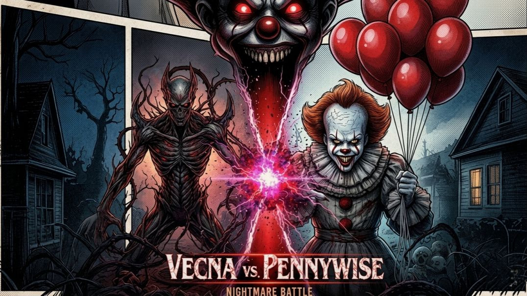 ⁣Vecna vs Pennywise 😱 _ Nightmare Battle _ Kaun Jeetega_(1080P_60FPS)