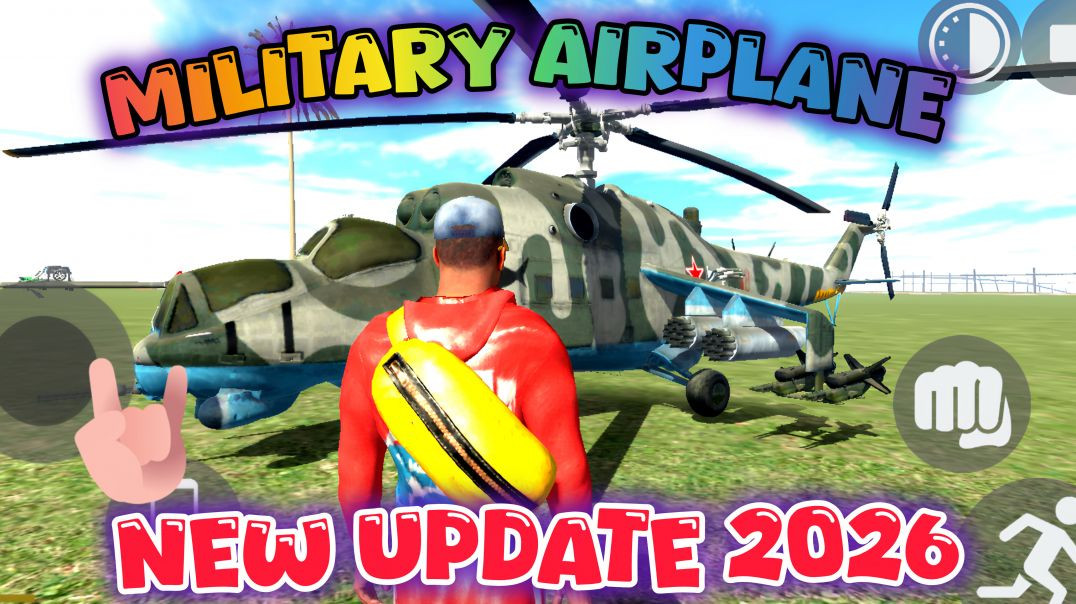 ⁣Military Airplane cheat codes 2026 || Indian bikes driving 3d game