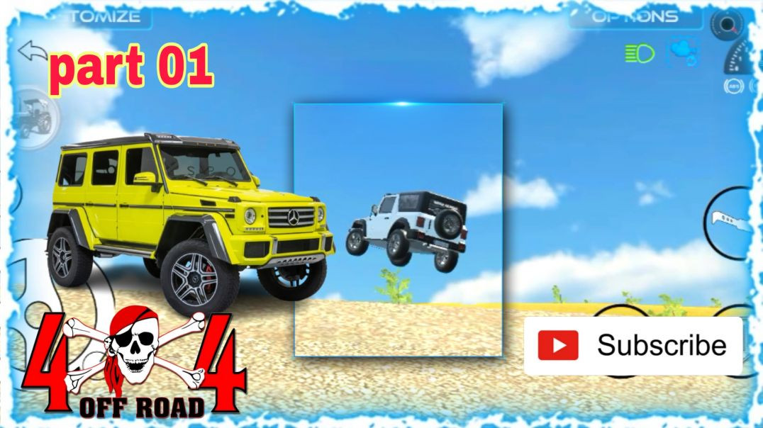 ⁣🛻Thar rox 4x4 part 01👇 ff gamer apnatube....
