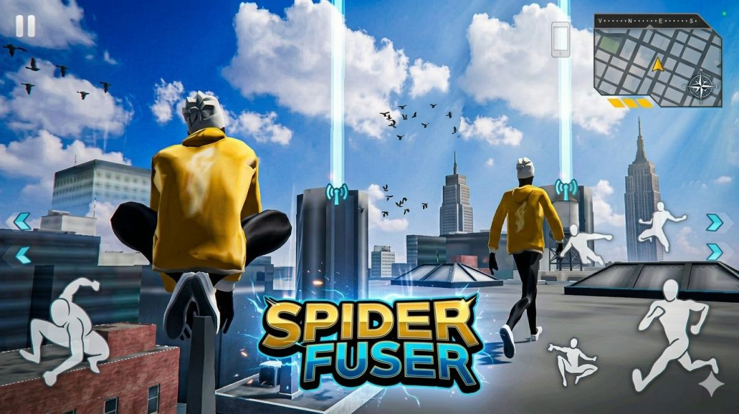 ⁣Spider fuser gameplay