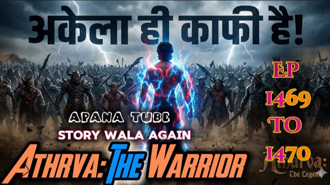 ⁣👊Athrva:The Warrior | Episode 1469 To 1470 | Hindi Pocket Story | @StoryWala