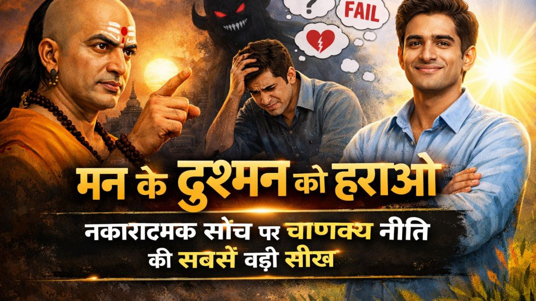 मन के दुश्मन को हराओ | चाणक्य नीति की सबसे ताकतवर सीख 💡