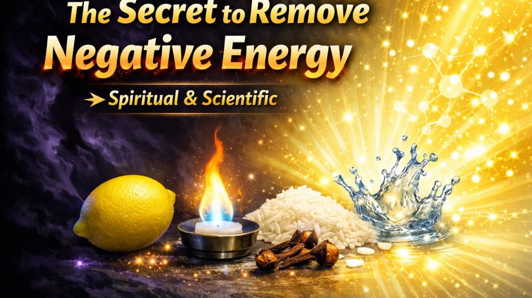 The secret to Remove Negativity spritual&amp;amp; science