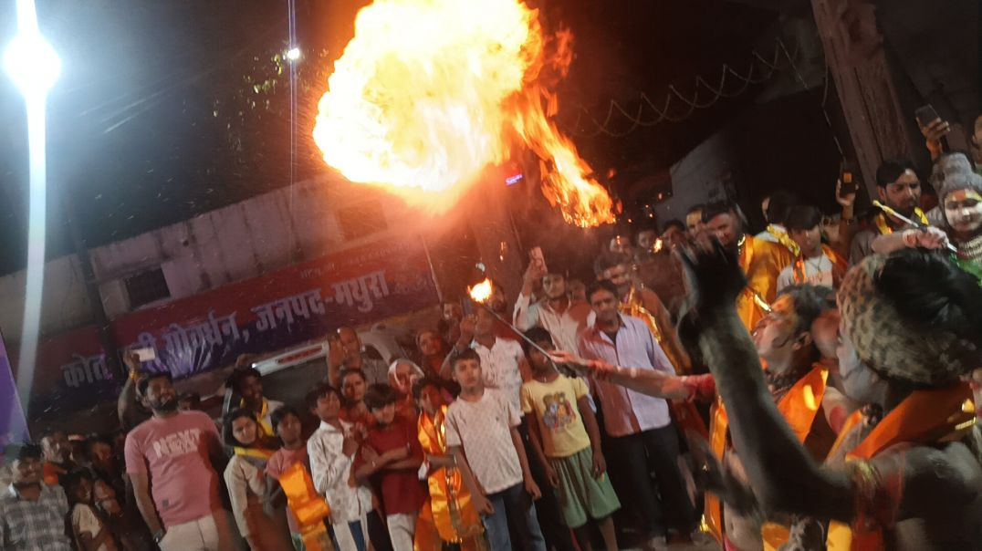 महात्मा ज्योतिष राय फुले जयंती पर गोवर्धन में रैली (जलसा)। गोवर्धन। जयंती। Apnatube