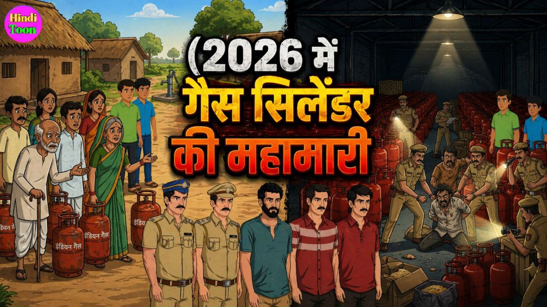 ⁣2026 में गैस सिलेंडर की महामारी | Hindi kahani | Moral stories | हिन्दी कहानियां | Hindi Toon |