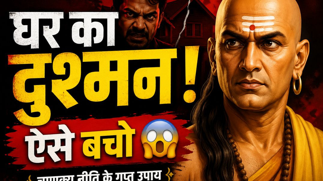 ⁣घर के दुश्मन से बचने के 7 गुप्त उपाय | चाणक्य नीति जो हर इंसान को जाननी चाहिए 🔥