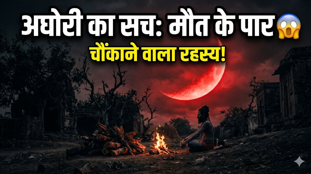 ⁣“अघोरी का असली सच 😱 | मौत के पार क्या होता है? सच जानकर हिल जाओगे” अघोरी  दिव्यता की खोज