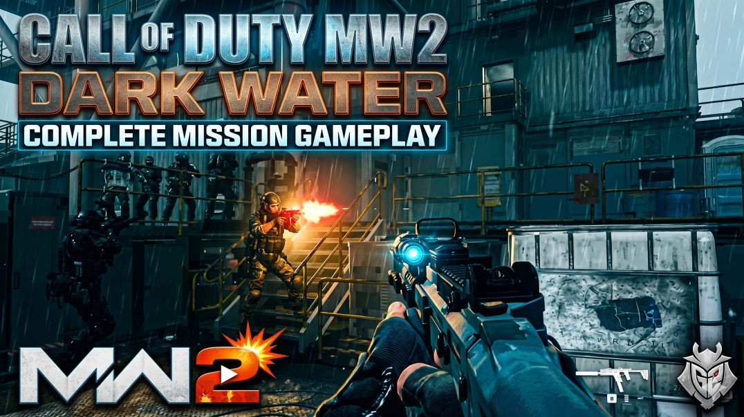 ⁣Modern Warfare 2 Dark Water Walkthrough – High-Octane Action Gameplay