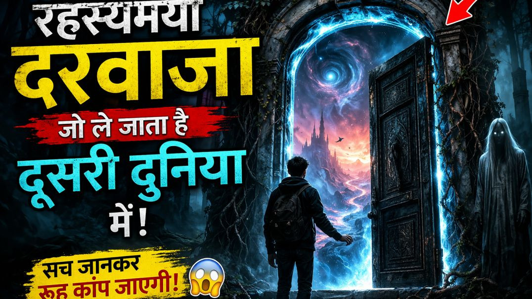 ⁣😱 रहस्यमयी दरवाजा जो ले जाता है दूसरी दुनिया में! | Portal Mystery Story in Hindi