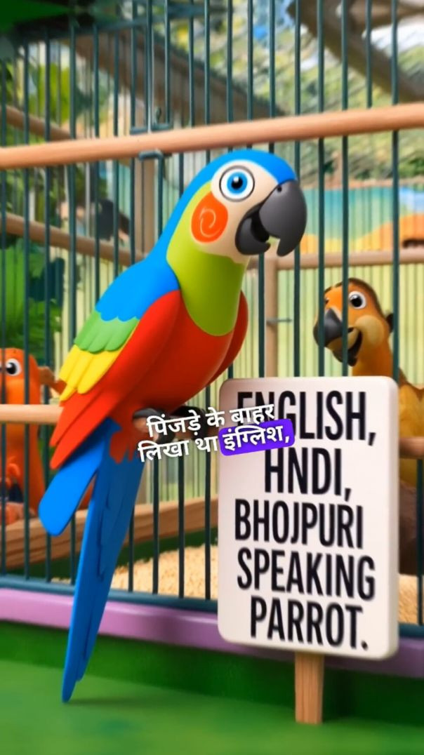 भोजपुरी_बोलने_वाला_तोता_🤣🤣_Funny_AI_Shorts