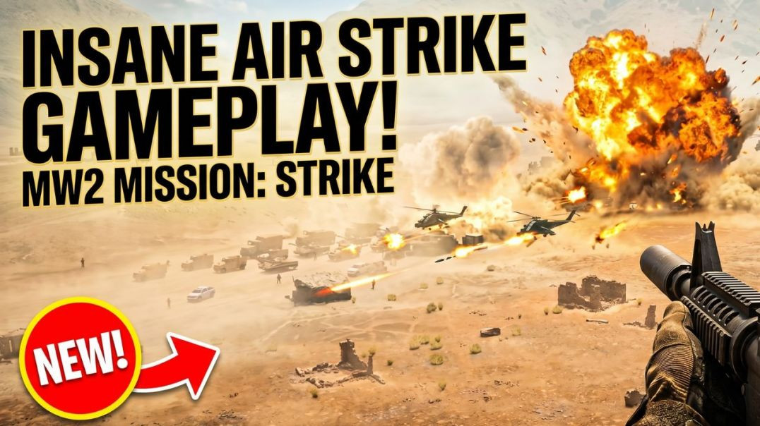 ⁣MW2 2022 Mission Strike Gameplay – Full Mission + Cutscenes