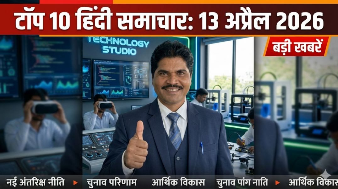 ⁣Top 10 Hindi News 13 April 2026