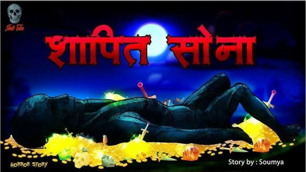 ⁣श्रापित सोना | Shrapit sona | Cursed treasure | Horror Stories | Hindi Horror Storie | Skull Tales  