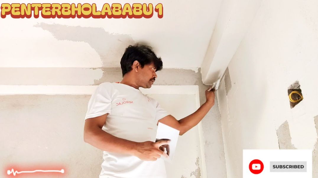 ⁣How To Apply Wall Putty Full Process in Hindi | First Coat Wall Putty Kaise Kare