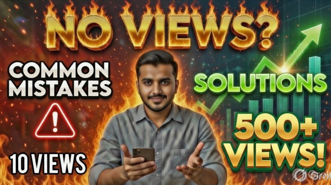 ⁣ApnaTube Par Views Kyu Nahi Aate? (3 Badi Galtiyan + Real Solution)