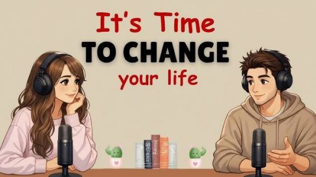 ⁣Something change inside in some days and improve you’re English