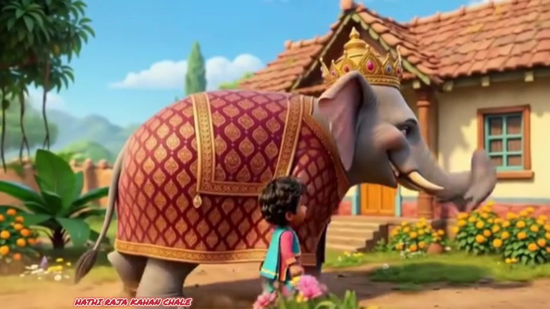 ⁣हाथी राजा कहां चले Hathi Raja Kahan Chale Nursury Rymes