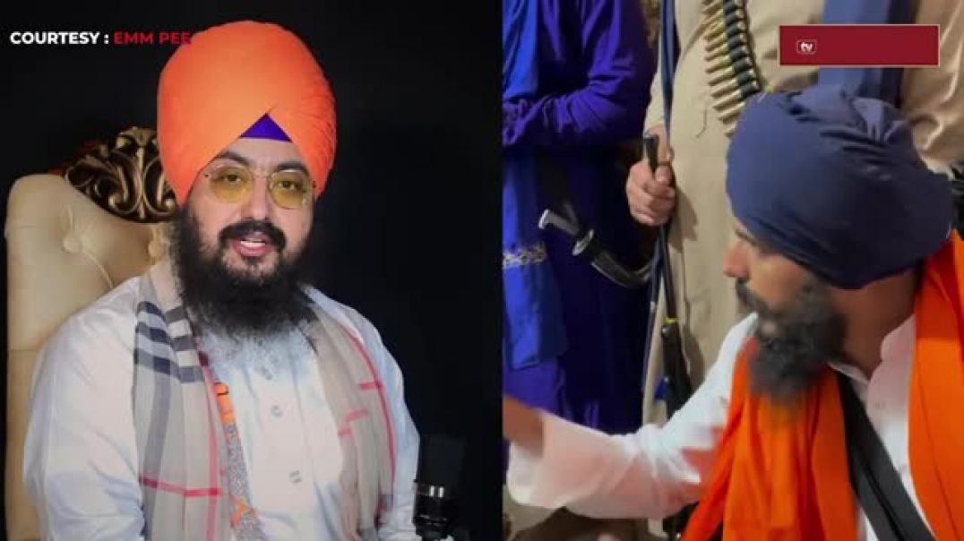 ⁣ਅੰਮ੍ਰਿਤਪਾਲ ਦੇ ਸਵਾਲਾਂ _ਤੇ Dhadrianwale ਦੇ ਠੋਕਵੇਂ ਜਵਾਬ _ Amritpal Singh Vs Ranjit Singh Dhadr(3