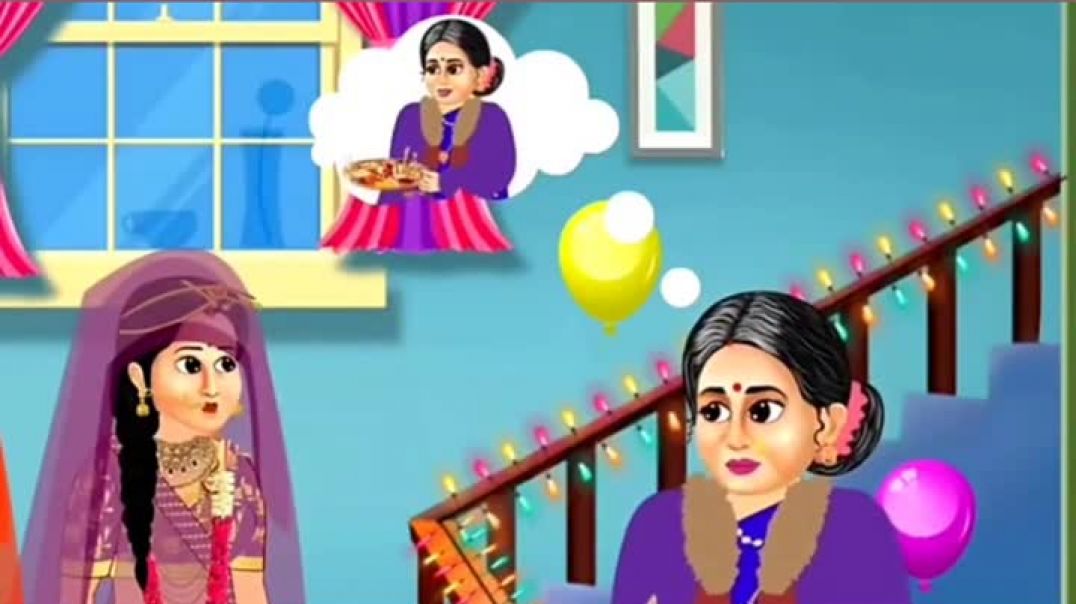 ⁣saas bahu ki kahani _ Animated movies for kids Disney world characters Animated movies - vidoes