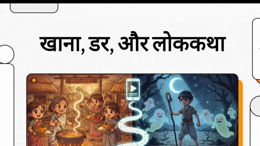 ⁣एक गांव कि खाना बनाने वाली महिला और किसान का भुतिया लडाई हिंदी कहानी!!
