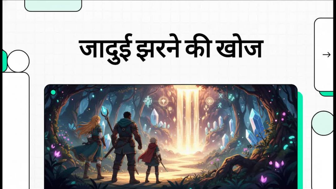 ⁣जादुई_झरने_की_खोज kumardev studio