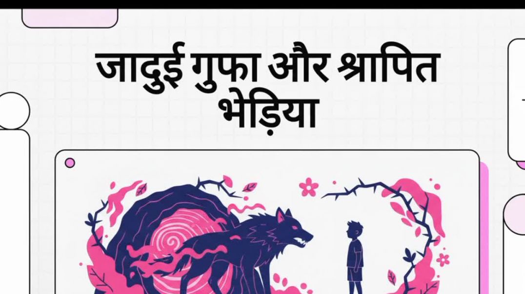⁣जादुई गुफा और श्रापित भेड़िया