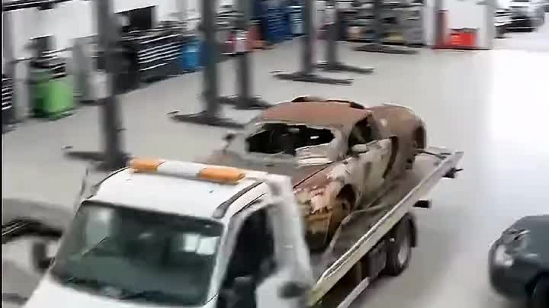 ⁣A forgotten house, a rusted car with a “For Sale” sign, and two strangers meeting in the middle of n