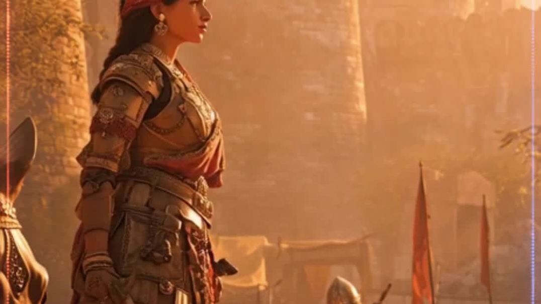 ⁣⁣Rani Lakshmibai Ki Veerta ⚔ | Jhansi Ki Rani Story 🇮🇳 | Fearless Queen #shorts