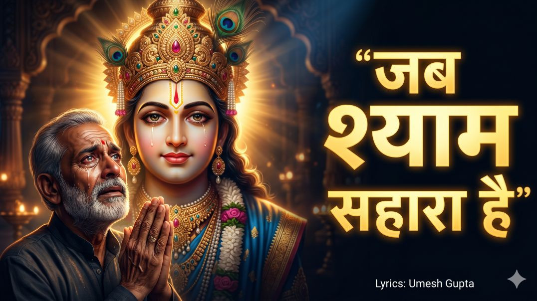 ⁣⁣जब श्याम सहारा है 🙏  Heart Touching Khatu Shyam Bhajan 2026  Radha Krishna Bhakti Song