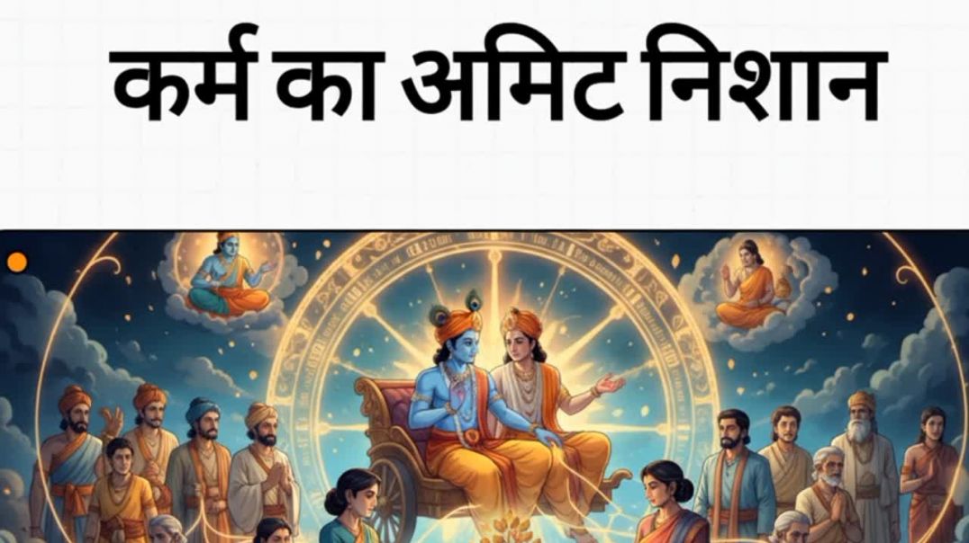 ⁣Karm Ka Amit Nishan