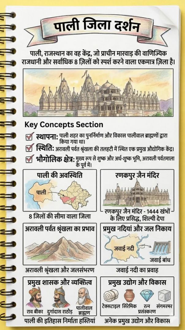 "Ranakpur ke 1444 Khambe! 🏛️ पाली की गौरवगाथा | #rajasthangk #viral #pali #education"