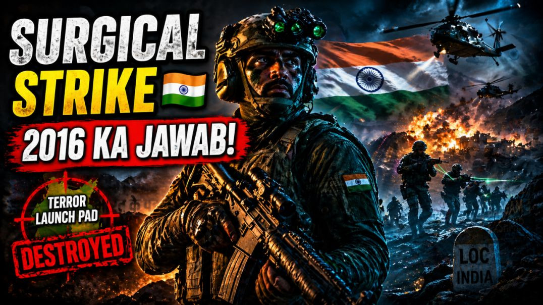 ⁣⁣Surgical Strike 2016 🇮🇳 | India Ka Bold Jawab ⚔ | #shorts