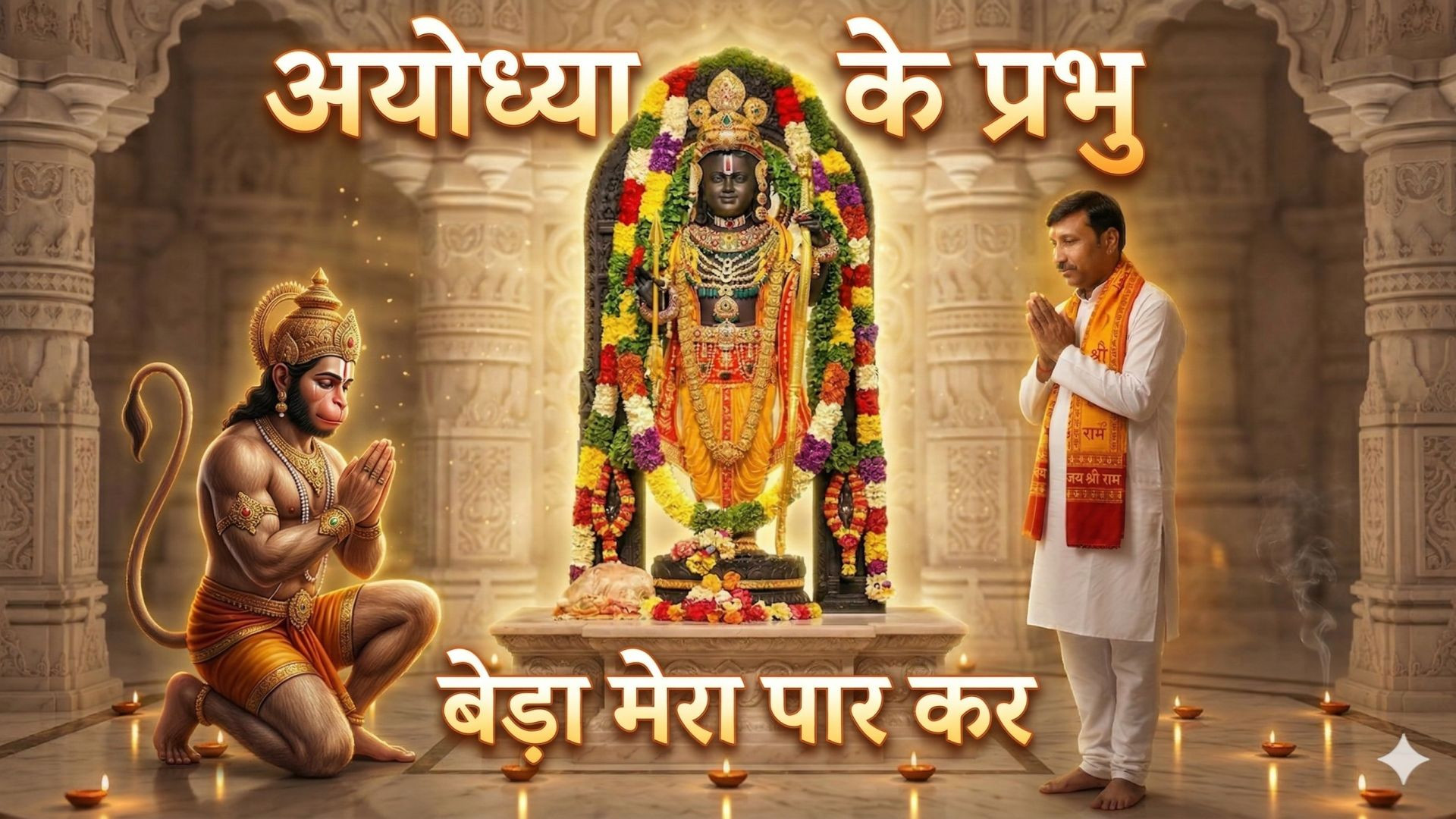 ⁣⁣अयोध्या के प्रभु बेड़ा मेरा पार कर | Ayodhya Ke Prabhu Beda Mera Par Kar | Emotional Ram Song 🙏